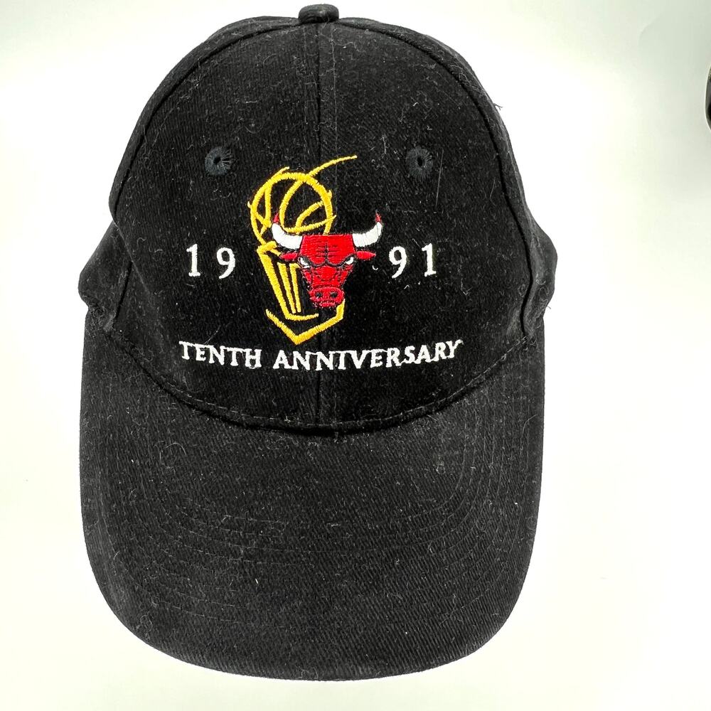 Vintage Chicago Bulls 1991Baseball Cap Adjustable Embroidered Size S